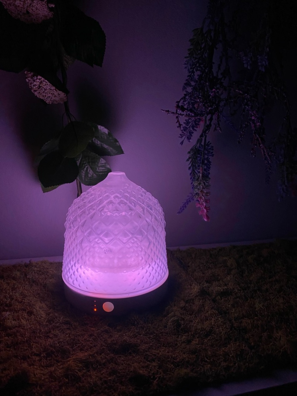 Textured Glass Aroma Diffuser - Picture 5 of 5